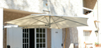 Parasol à bras téléscopique P4